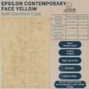 Epsilon Contemporary Face Yellow - Image 8
