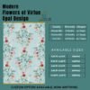 RUG KB-5202 Flowers of Virtue Opal Blue - Image 8