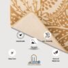 RUG KB-5271 Cantaloupe Yellow - Image 6
