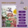 RUG KB-5581 One Hundred Birds & Flowers - Image 7