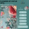RUG KB-5202 Flowers of Virtue Opal Blue - Image 7