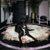 RUG KB-5571 Okinawa Black Round - Image 6