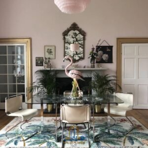 RUG KB-5575 Leopard Palms Light