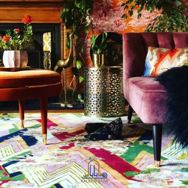 RUG KB-5218 Shanghai Blossom Red with Runner