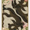 RUG KB-5200 Dragon Floral Black - Image 2