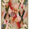 RUG KB-5218 Shanghai Blossom Red with Runner - Image 3