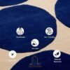 RUG KB-7015 ISOT KIVET BLUE - Image 2