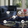 RUG KB-7108 Hummingbird- Dark blue - Image 3