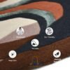 RUG KB-5650 Zodiac Aquarius Star Sign - Image 3