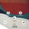 RUG KB-5653 Zodiac Gemini Star Sign - Image 3