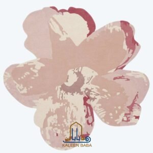 RUG KB-5638 MAGNOLIA BURGUNDY ROUND