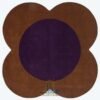 RUG KB-5644 Orla Kiely Flower Brown - Image 2