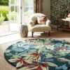 RUG KB-5649 WOOD RUSSET BLUE - Image 10