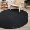 RUG KB-5608 RIK BLACK OVAL - Image 3