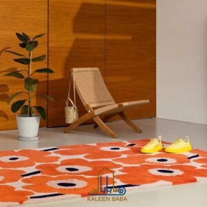 RUG KB-7064 UNIKKO ORANGE RED