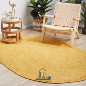 RUG KB-5613 RIK YELLOW OVAL