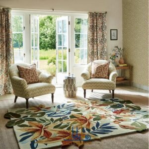 RUG KB-7034 Robin's Wood Russet Brown