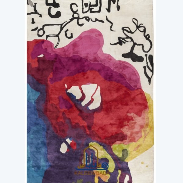 RUG KB-7168 The Rose - White Silk