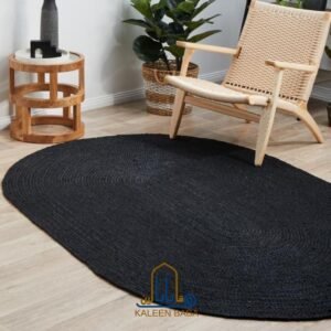 RUG KB-5608 RIK BLACK OVAL