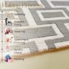 RUG KB-7011 Intaglio Grey - Image 9