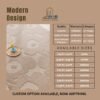 RUG KB-7062 UNIKKO LIGHT BEIGE - Image 8