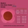 RUG KB-5645 Orla Kiely Flower Pink - Image 5
