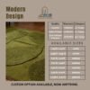RUG KB-7049 SOLID STEM ECRU - Image 4