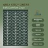 RUG KB-7026 ORLA KIELY LINEAR STEM JADE - Image 8