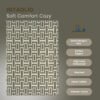 RUG KB-7011 Intaglio Grey - Image 7