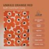 RUG KB-7064 UNIKKO ORANGE RED - Image 7