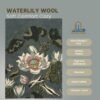 RUG KB-7067 Waterlily Wool - Image 7