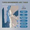 RUG KB-7176 TAPIS GRANDNORD Arc Tique - Image 6