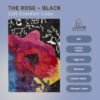 RUG KB-7167 The Rose - Black Silk - Image 5