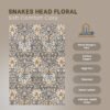 RUG KB-7048 Snakes head Floral - Image 7