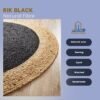 RUG KB-5601 RIK BLACK - Image 9