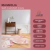RUG KB-5638 MAGNOLIA BURGUNDY ROUND - Image 6