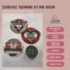 RUG KB-5653 Zodiac Gemini Star Sign - Image 6