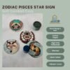RUG KB-5655 Zodiac Pisces Star Sign - Image 6