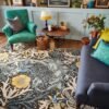 RUG KB-7043 Seaweed Floral - Image 6