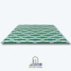 RUG KB-7074 Basket weave Green - Image 6