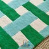 RUG KB-7074 Basket weave Green - Image 8