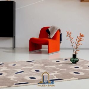 RUG KB-7063 UNIKKO LIGHT BEIGE Black