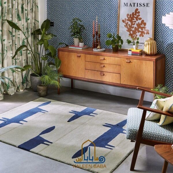 RUG KB-7005 Scion Mr. Fox Blue