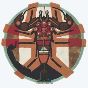 RUG KB-5656 Zodiac Scorpio Star Sign