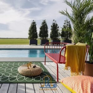 RUG KB-7026 ORLA KIELY LINEAR STEM JADE