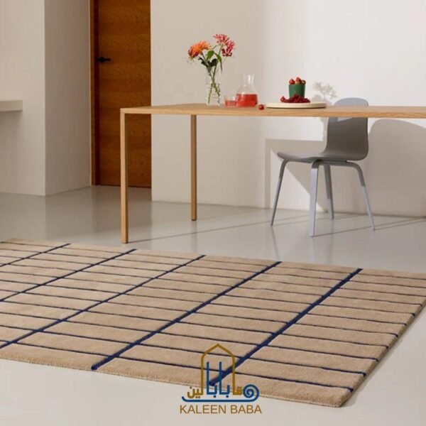 RUG KB-7055 TIILISKIVI BRIGHT BLUE