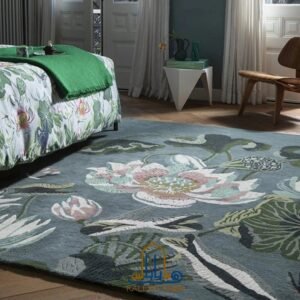 RUG KB-7067 Waterlily Wool