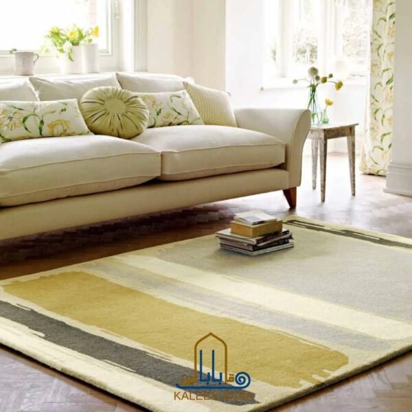 RUG KB-7007 Abstract Linden Silver
