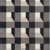 RUG KB-7076 Blocks Grey - Image 2