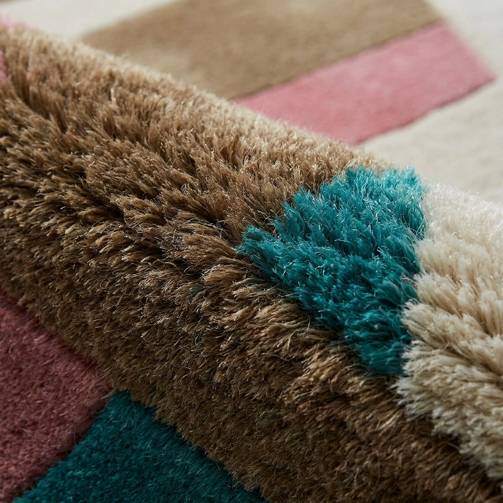 Rug KB-9058 - Hand-Tufted Abstract Wool Rug - Image 15